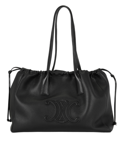 Triomphe Drawstring Tote, front view